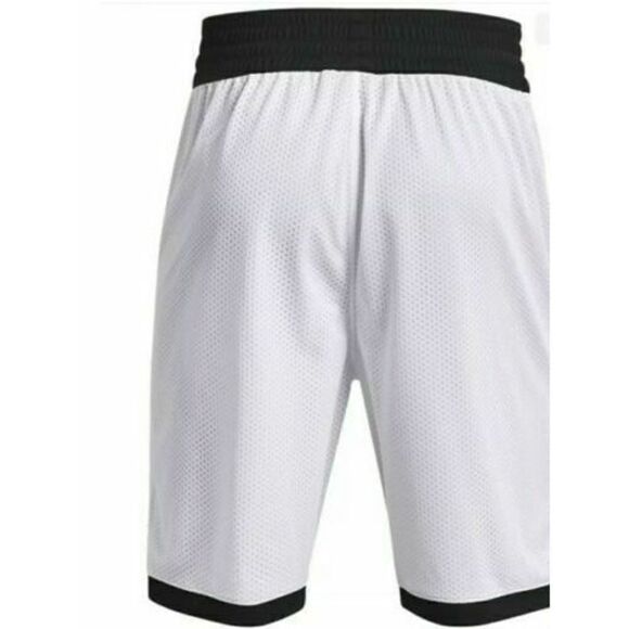 Under Armour 1361618 Men's Sz S White Project Rock Iron Paradise Mesh Shorts $60 - Picture 2 of 2